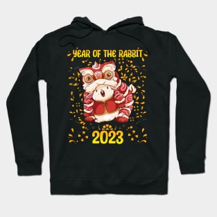 Good Luck Zodiac Happy Chinese New Year of the Rabbit Hoodie